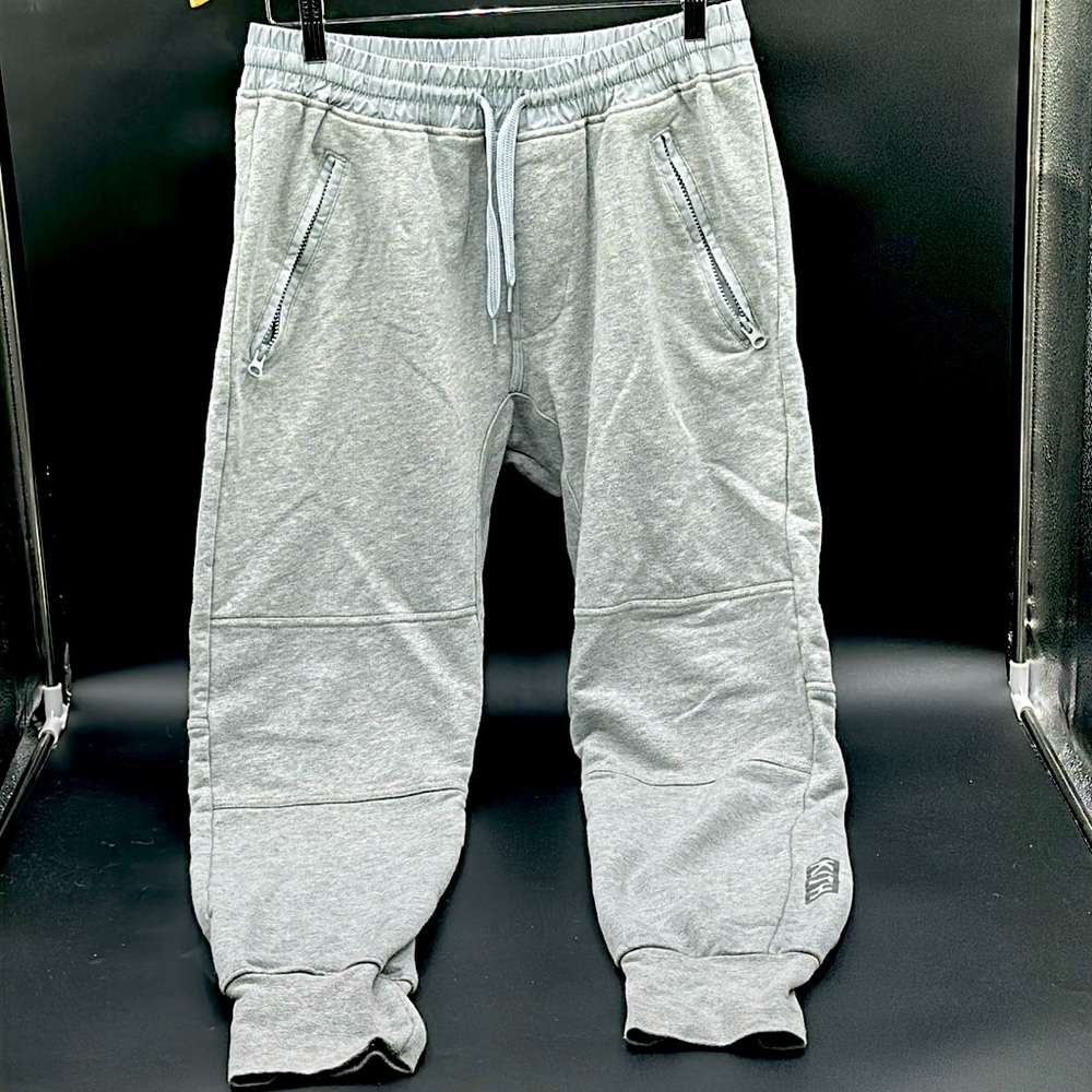 Kith Joggers with reflective logo. Size M. Mens. Gray. Like new condition!